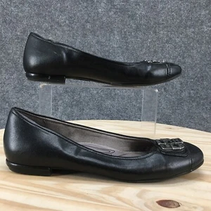 Life Stride Shoes Womens 9.5 M Bombay Ballet Flats Black Slip On Comfort Casual - Picture 1 of 16