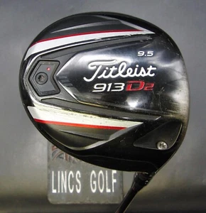 Titleist 913 D2 9.5° Driver Regular (Optional) Graphite Shaft Majek Grip - Picture 1 of 5