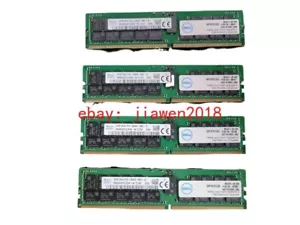 Partia 128GB (4X 32 GB) Dell SNPTN78YC 32GB PC4-2666V ECC RAM Pamięć serwera - Zdjęcie 1 z 3