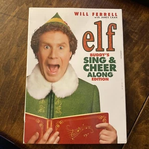 Elf Buddy's Sing & Cheer Along Edition NEW w/Slip Cover Will Ferrell James Caan - Picture 1 of 4
