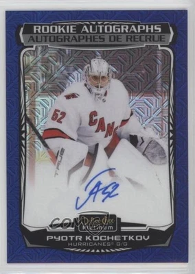 2022-23 O-Pee-Chee Platinum Rookie Blue Traxx Pyotr Kochetkov #R-PK Auto RC - Image 1 of 3