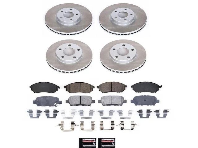 Kit de pastillas de freno delanteras y traseras y rotor para Infiniti G35 2006 PD111SN 2005-2008 Foto 1 de 1