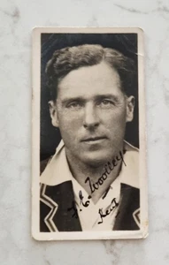 Frank Woolley England Cricket Legend Signed 1920s Rare Cricket Card - Picture 1 of 3