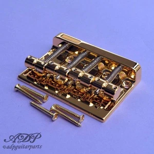 Cordiera Di Bassa Oro Vintage Gotoh 4 Corde IN Ottone 201B-4 - Foto 1 di 1