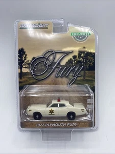 Plymouth Fury 1977 Dukes of Hazzard County Sheriff Greenlight Factory Sealed - Picture 1 of 3