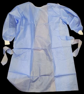 3A Medical Level 3 Standard Surgical Gown Select G3000 Blue Size Large NEW - Picture 1 of 5