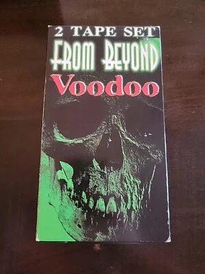 From Beyond Voodoo VHS 2 Tape Set 1998 Simitar Entertainment - Mold Free Working - Image 1 of 4