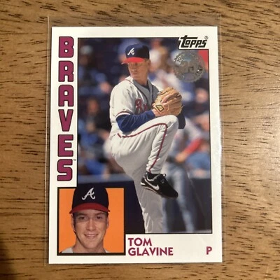 Tom Glavine 2019 Topps 1984 Card # T84-62 - Image 1 of 4