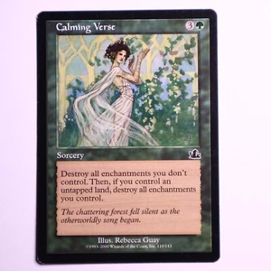 MTG Green - Calming Verse - 110 - Prophecy - Sorcery - Magic the Gathering - Picture 1 of 2