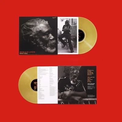 Horace Andy Midnight Rocker Limitierte Auflage Gold Vinyl LP & Download Code Neu - Bild 1 von 2