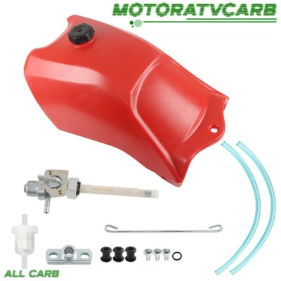 Tanque de combustible con tapa y llave de combustible para Honda 1988-1992 TRX300 TRX 300 Fourtrax 300 Foto 1 de 4