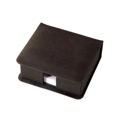 Zettelbox zum Aufklappen, Rohseide für Standard Blöcke Notizwürfel Post IT  - Bild 1 von 2