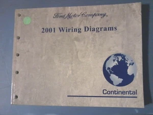 2001 Continental Wiring Diagram Manual - Picture 1 of 3