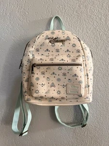 Loungefly Disney Princess Icons Mini Backpack - Ariel Jasmine Tiana Cinderella - Picture 1 of 12
