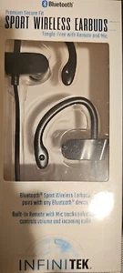 Infinitek Sport Wireless Bluetooth Earbuds w/ Remote & Mic - Picture 1 of 2