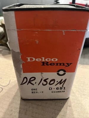 1955 GMC Packard Voltage Regulator NOS Delco D651 1118838 Vintage Sealed Can - Image 1 of 4