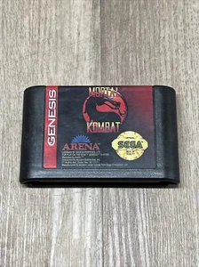 Mortal Kombat (Sega Genesis, 1993) Authentic Cartridge Only UNTested - Picture 1 of 6