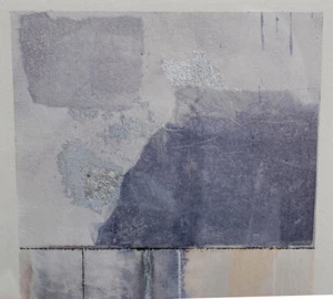 C Gregory Gummersall Mixed Media Watercolor Painting Diptych - Modern MCM - Picture 1 of 7