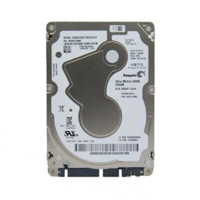 Seagate 500GB ST500LX012 Ultra Mobile SSHD 8GB NAND Flash 2.5" SATA HDD 5mm Con - Image 1 of 3