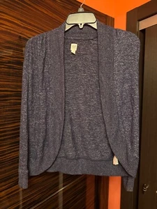 Gap Girls Long Sleeve Open Front Cardigan (Size M 8) - Picture 1 of 5