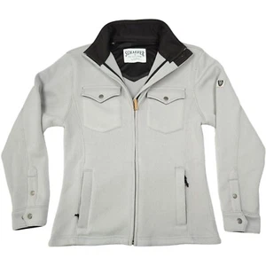 NUEVO $168 Schaefer Para hombres Ramshorn Suéter Chaqueta Polar Talla XS NUEVO SIN ETIQUETAS Gris - Imagen 1 de 6