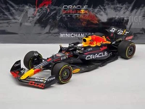 Minichamps 2022 Red Bull Racing RB18 Miami GP Winner Verstappen #1 F1 1:18 - New - Picture 1 of 14