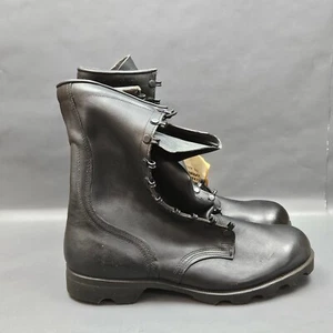 RO Search Mens Jungle Boots 12 Wide Black Combat Jump US Military Tactical - Picture 1 of 16
