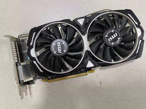 MSI Radeon RX 580 8GB GDDR5 2480 Graphics Card (DVI single port)