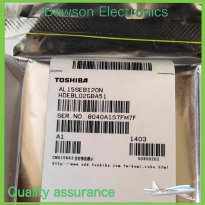 NEW Toshiba AL15SEB120N 1.2TB 12Gb/s 128MB SAS 2.5" Hard Drive - Image 1 of 4