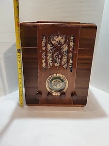 VINTAGE-SILVERTONE-BROADCAST-TOMBSTONE-TUBE RADIO-TESTED - Picture 1 of 24