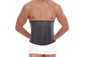 MEN THERMO SWEAT WAIST TRAINER BODY SHAPER BELT FAJAS COLOMBIANAS ANN SLIM 1031 - Picture 1 of 8