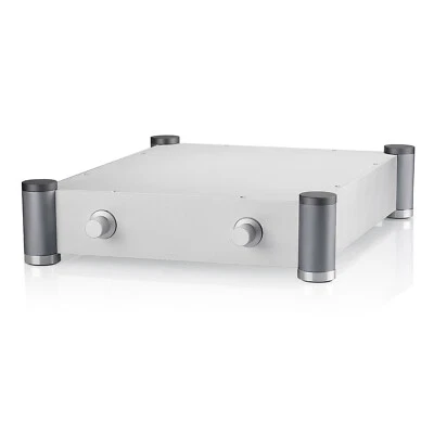 Röhrenverstärker Aluminium Gehäuse DIY Amplifier Chassis Cabinet W342×D430×H84mm - Bild 1 von 4