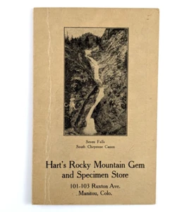 Colorado & Southern Railway Vintage Card Brochure Georgetown Loop - Picture 1 of 3