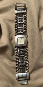 LUCKY BRAND 16/1091 Chain Bracelet Watch Quartz Analog Women's Watch New Battery - Picture 1 of 14
