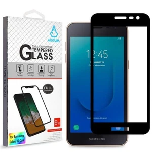For Samsung GALAXY J2 Tempered Glass Screen Protector FULL COVER Curved Guard 9H - Picture 1 of 12