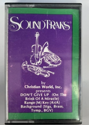 Don’t Give Up On The Brink Of A Miracle Soundtrack Cassette Tape ￼Christian Foto 1 de 4