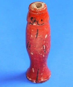 UNA figura vintage de madera tallada silbato/llamada de pato, 6 cm [29952] - Imagen 1 de 2