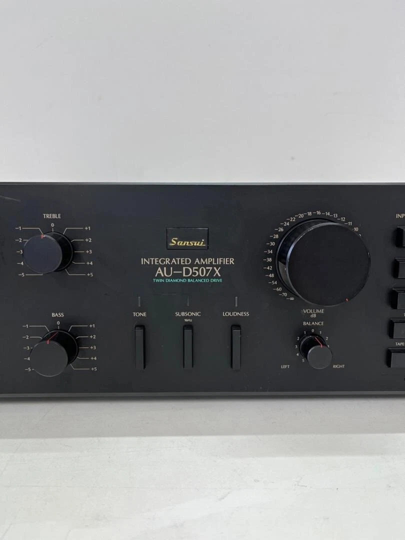 SANSUI AU-D507X 1984 Integrated Amplifier Power Check Only Used As