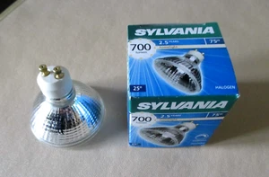 Sylavania 75W Dimmable Halogen 64mm GU10 Bulb - Picture 1 of 7