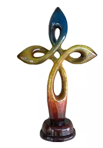 Atone - Cross - Small Imago Sculpture by Lawrence Oliver MCSI 2008 - Picture 1 of 9