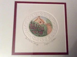 Beautiful F/G Etching “Road to the Cottage” By Stephen Whittle Signed - Picture 1 of 5