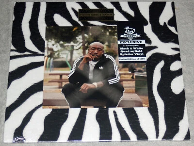 Freddie Gibbs Madlib Pinata Black White Quad Gold Splat Vinyl Newbury x/1000 OOP - Image 1 of 3
