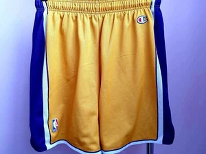 NBA LOS ANGELES LAKERS BASKETBALL SHORTS ERA #8 BRYANT CHAMPION SIZE XL ADULT - Picture 1 of 5