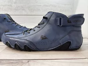 Men's LDECK Sports Casual Leather High Top Martin Shoes SIZE EU45 US 11.5 UK10.5 - Picture 1 of 13