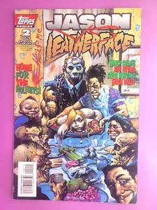 Jason vs Leatherface #2 grado inferior 1995 envío combinado BX66 L25 - Imagen 1 de 11