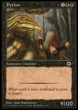 Magic the Gathering MTG Python (105) Portal   NM