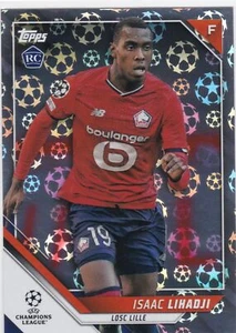 2021-22 Topps UEFA Champions Starball #185 Isaac Lihadji - Lille - Rookie - Picture 1 of 1