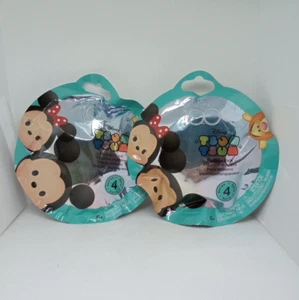 2 Unopened Disney 100 Years TSUM TSUM Mystery Blind Bag Packs - Series 4 - Picture 1 of 4