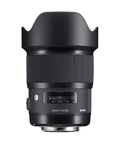 Lente de fotograma completo Sigma Art 20 mm F/1,4 DG HSM para Nikon F - Imagen 1 de 12