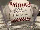 PRESIDENT WILLIAM BILL CLINTON Signed Autograph Auto Baseball Ball JSA To Todd
